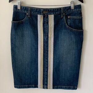 AX Armani exchange LIKE NEW cotton pencil skirt ribbon detail 4 pocket m…